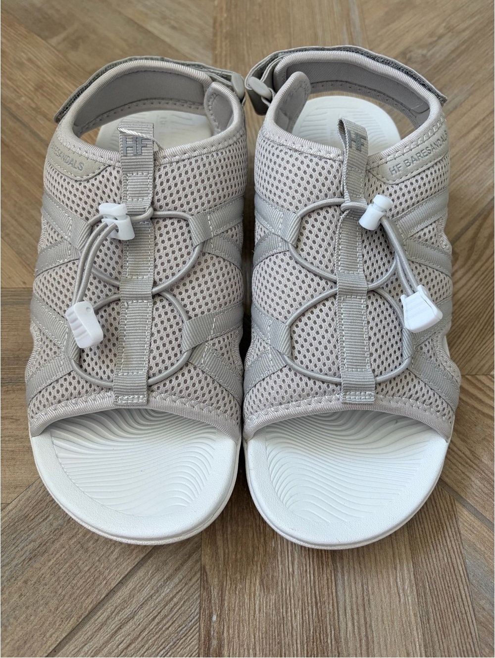 Hike Footwear HF BareSandals II Minimalist Barefoot Walking Shoes Gray Men’s 8.5